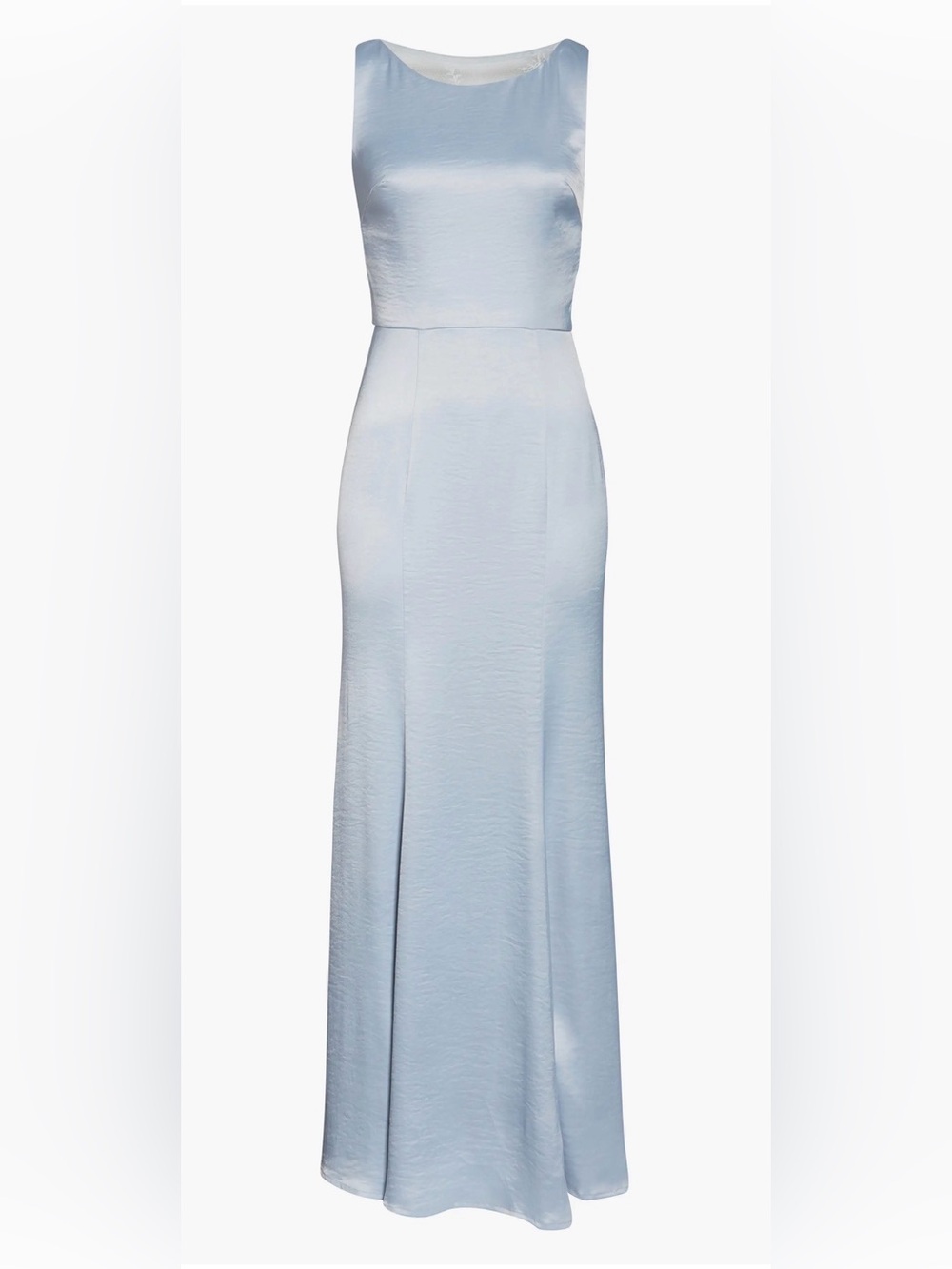 Chi chi London Guldem Lace Back Satin Trumpet Gown